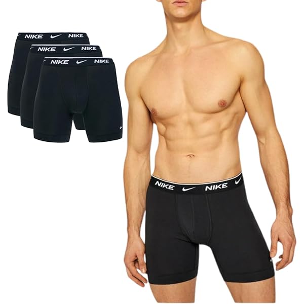 Amazon | [ナイキ] ボクサーパンツ3枚セット BOXER BRIEFS 3 PACK